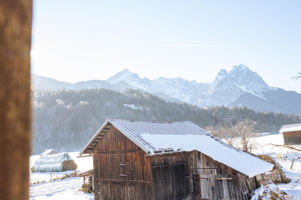 Kloana Waxlstoa Apartment Garmisch-Partenkirchen Ngoại thất bức ảnh