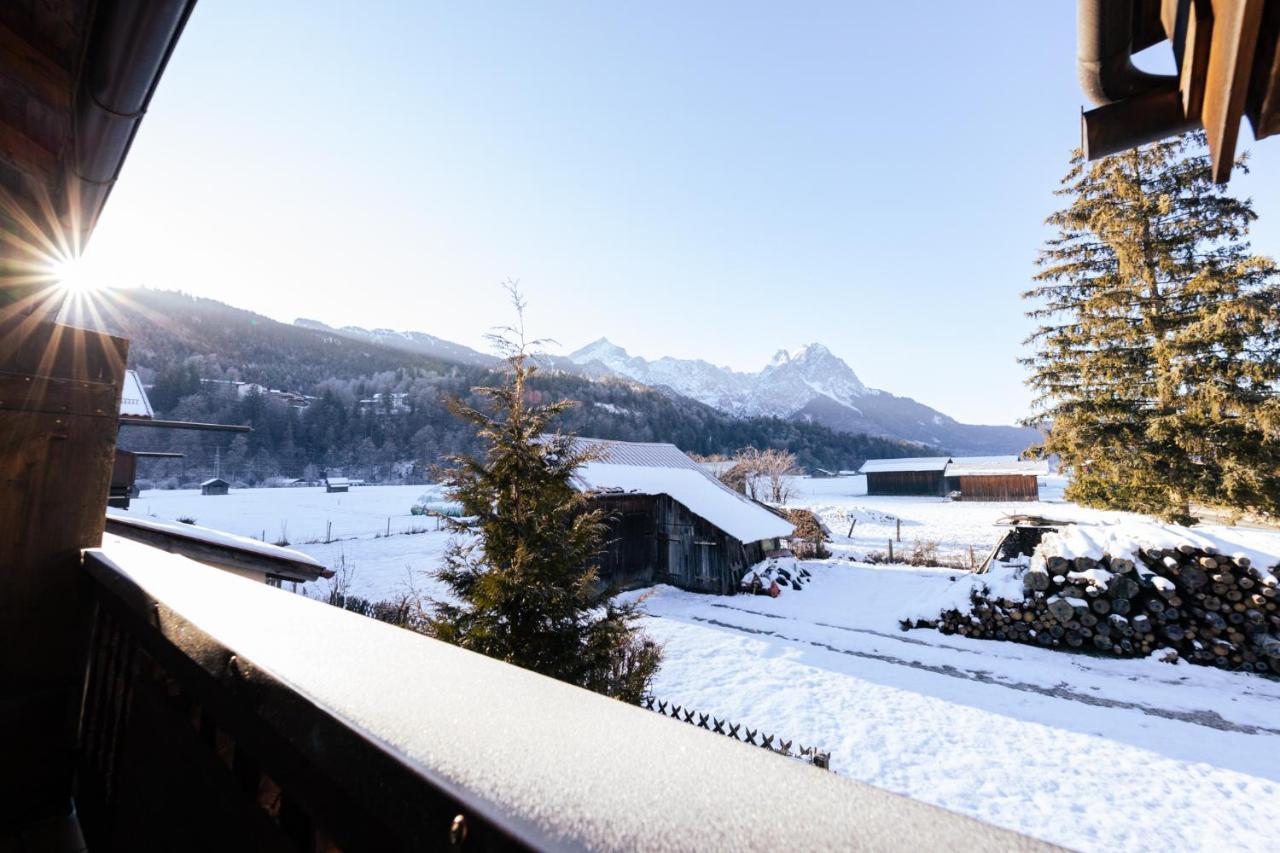 Kloana Waxlstoa Apartment Garmisch-Partenkirchen Ngoại thất bức ảnh